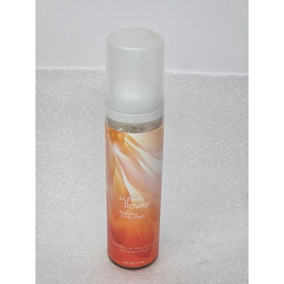 Bath & Body Works Butterfly Flower Foaming Body Wash 6 Oz Signature Collection